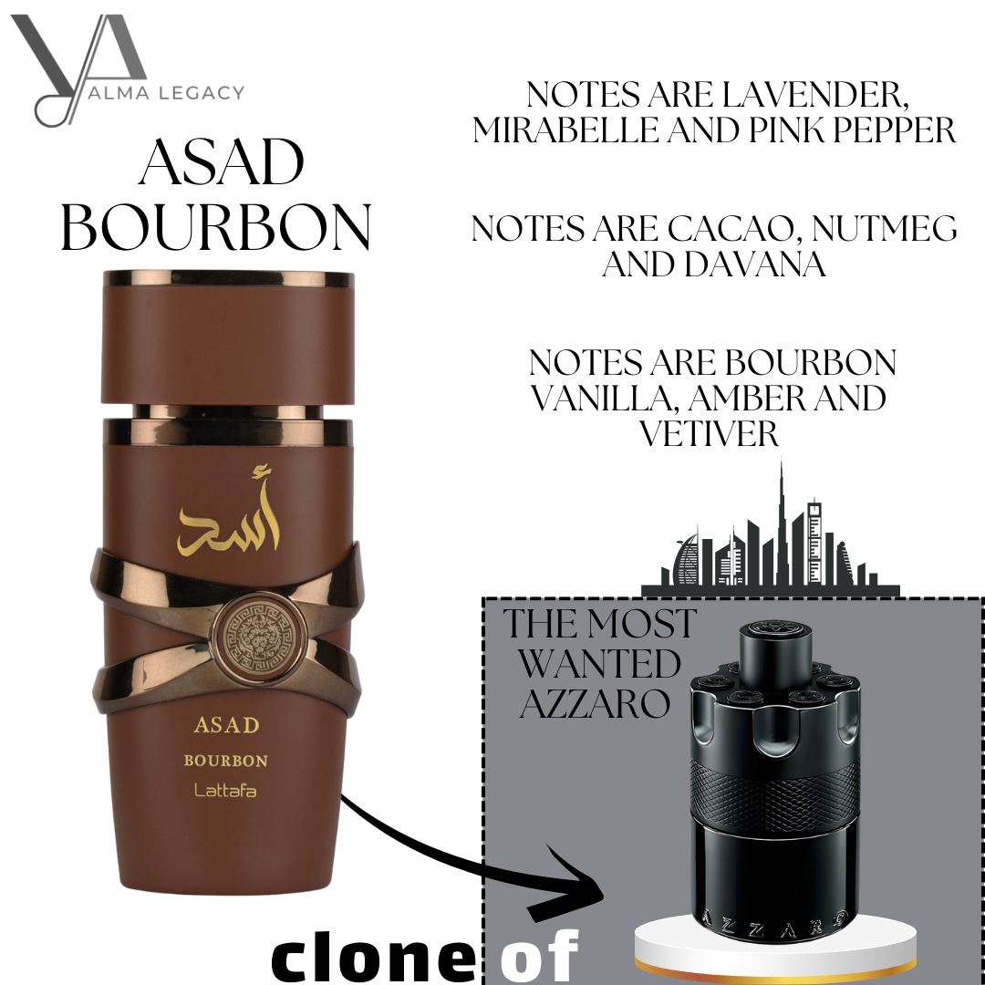 Lattafa Asad Bourbon EDP Men 100ml