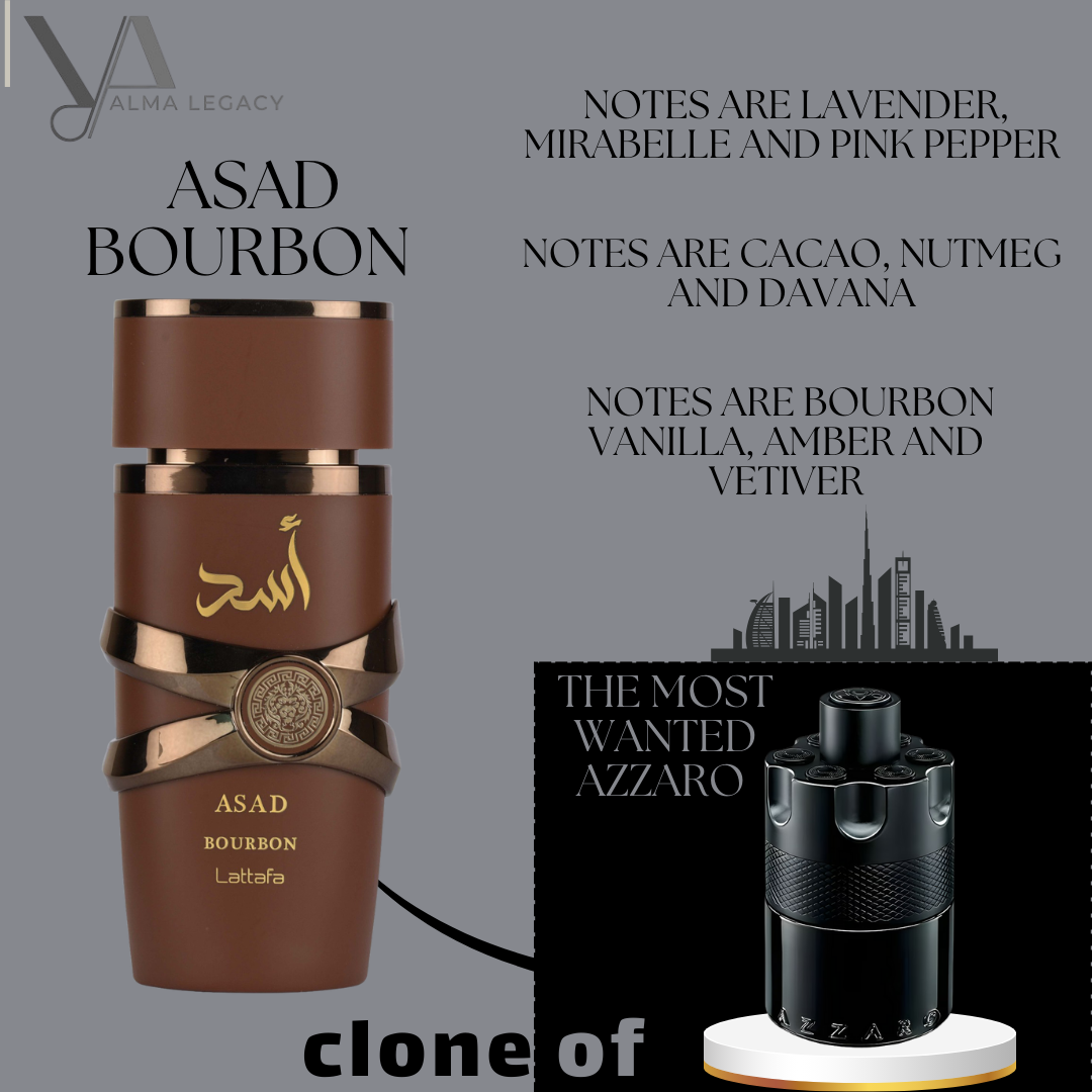 Lattafa Asad Bourbon EDP Men 100ml