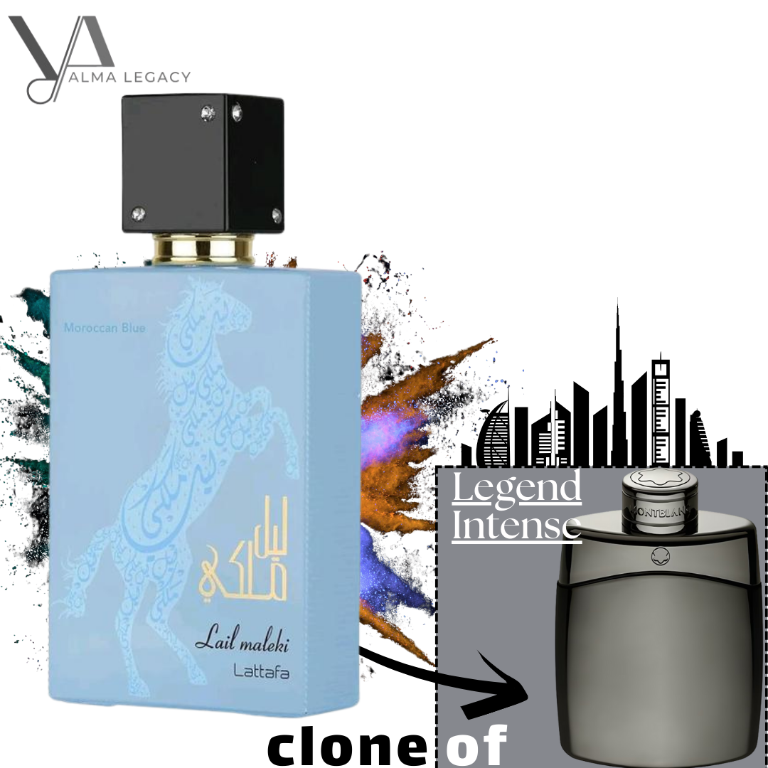 Lail Maleki Moroccan Blue Lattafa Perfumes for men