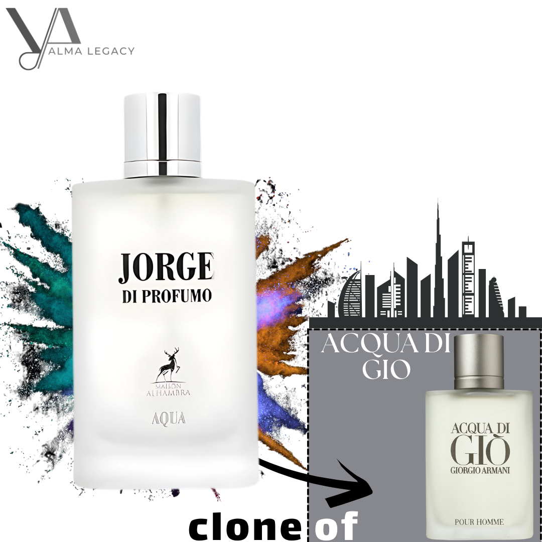 Maison Alhambra Jorge Di Profumo Aqua EDP Men 100ml