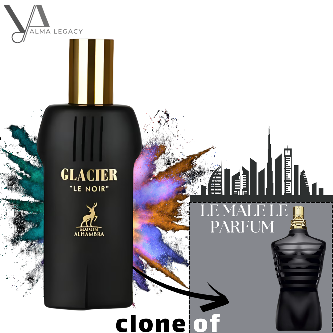 Maison Alhambra Glacier Le Noir EDP Unisex 100ml