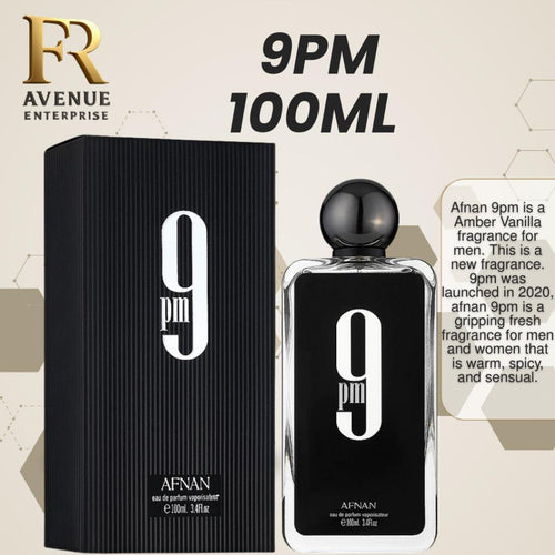 9pm EDP - 100ML (3.4Oz) by Afnan