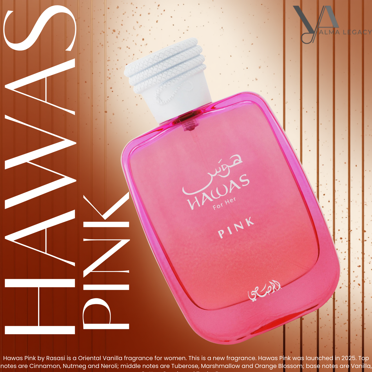 Hawas Pink – Rasasi | Eau De Parfum (Women)