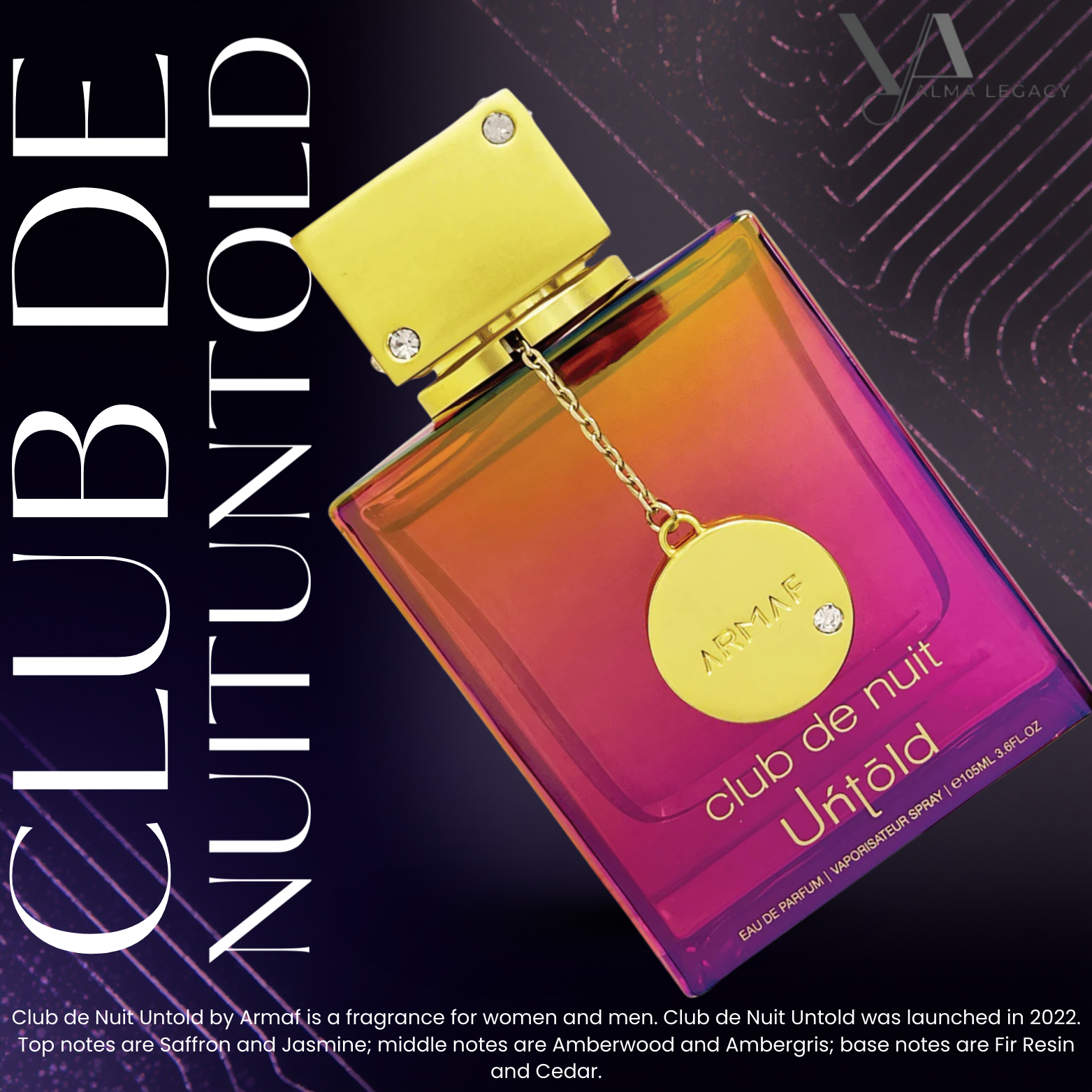Club De Nuit Untold – Armaf | Eau De Parfum (Unisex)