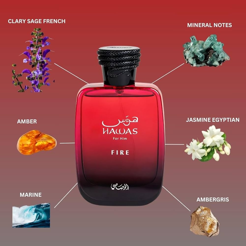 Rasasi Hawas Fire Men 100ml