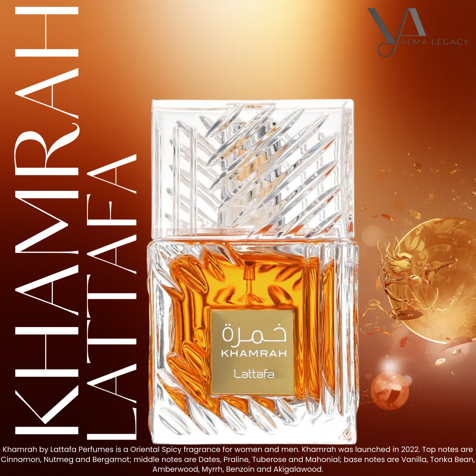 Khamrah – Lattafa | Eau De Parfum (Unisex)