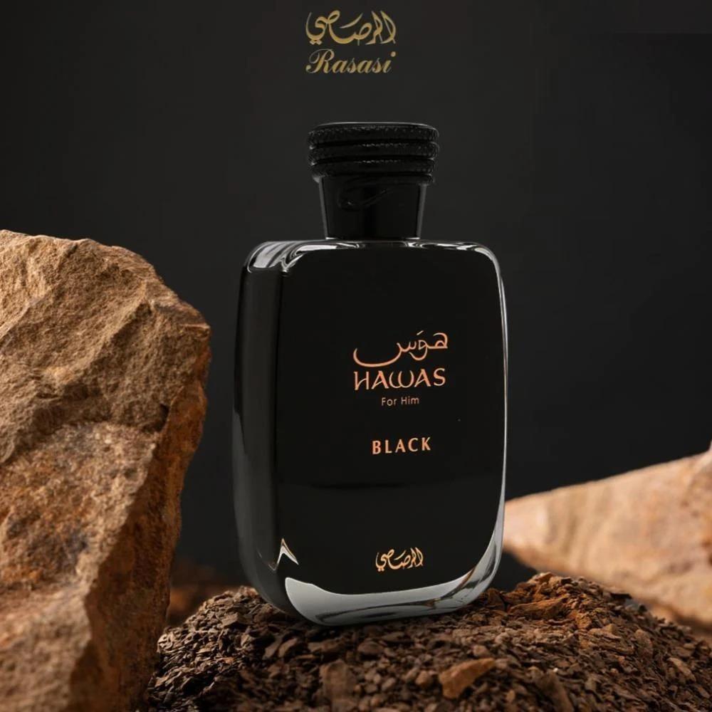Rasasi Hawas Black EDP Men 100ml