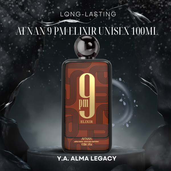 Afnan 9 PM Elixir Unisex 100ml