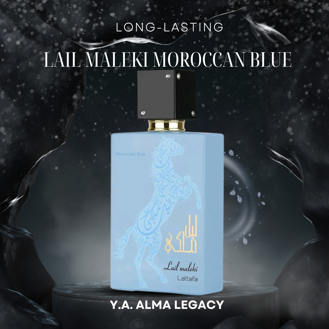 Lail Maleki Moroccan Blue Lattafa Perfumes for men
