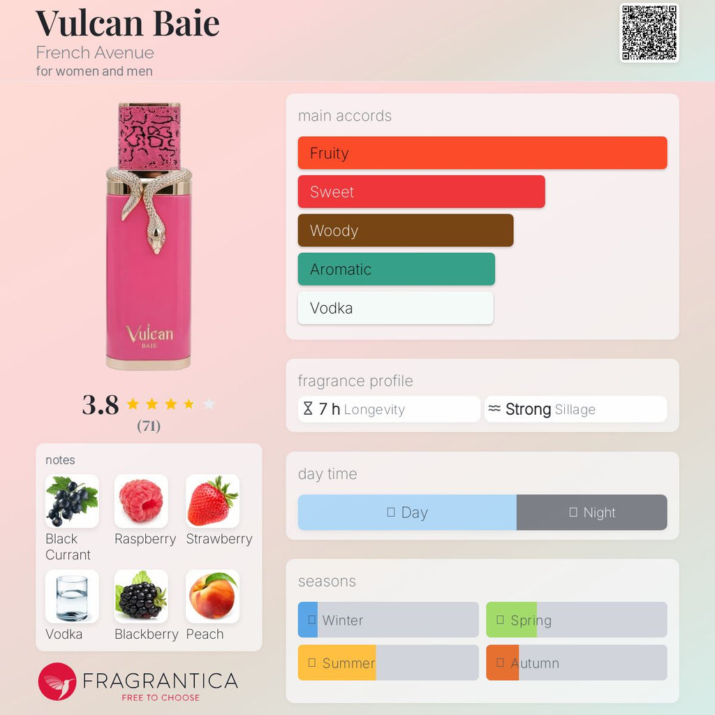 French Avenue Vulcan Baie Unisex 100ml