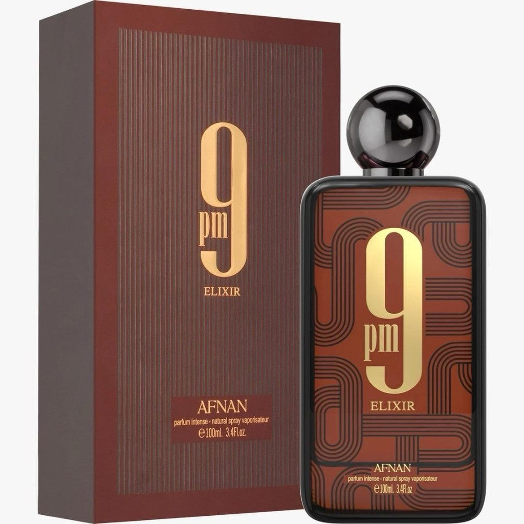 Afnan 9 PM Elixir Unisex 100ml